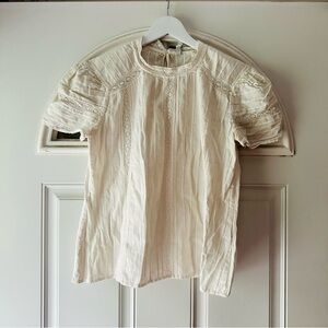 Zara Women’s Blouse Top Short Sleeve